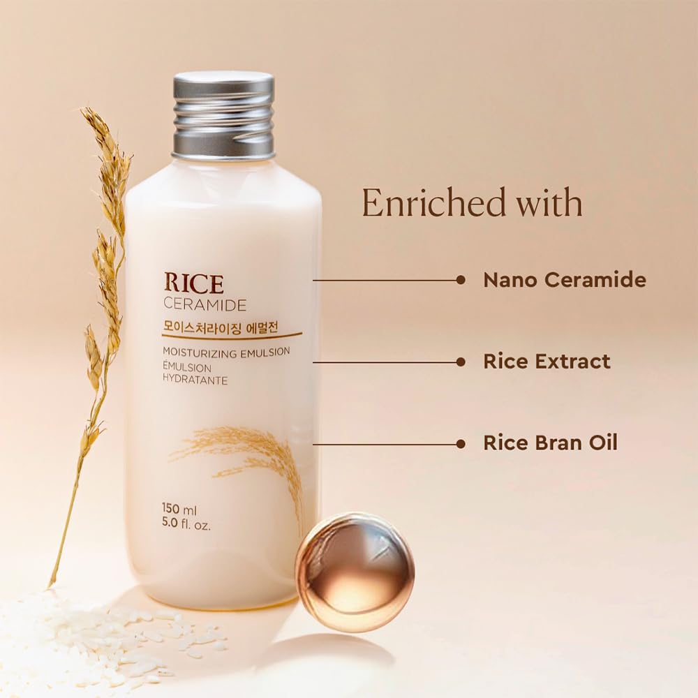 The Face Shop Rice Ceramide Moisturizing Emulsion 150 ml