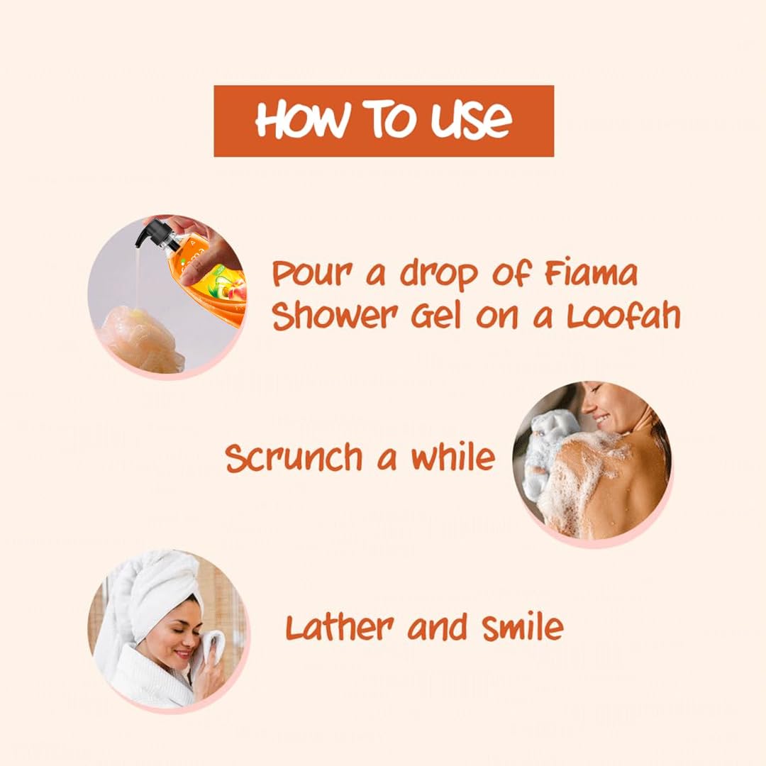 Fiama Peach & Avocado Shower Gel 500 ml