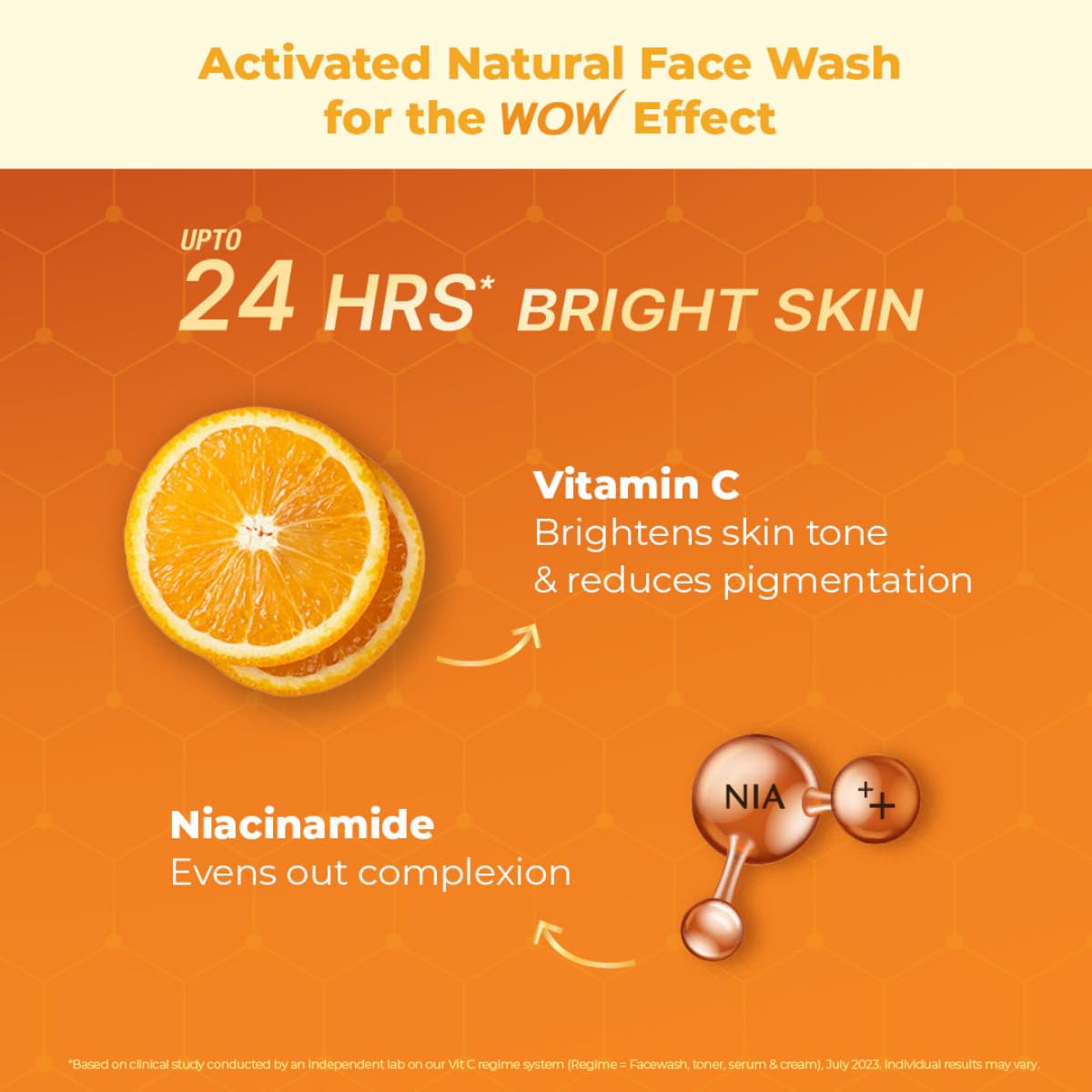 WOW Skin Scienece Vit C Foaming Face Wash With Brush 150 ml