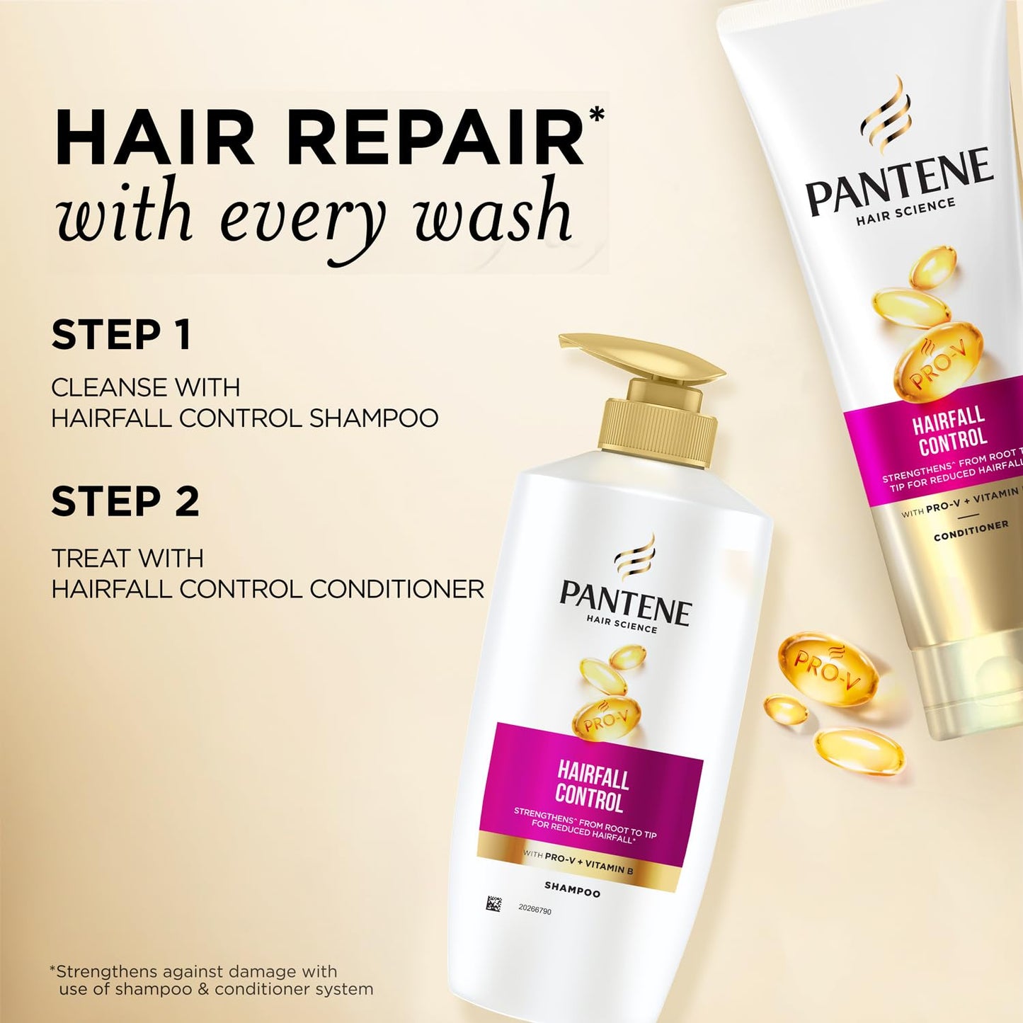 Pantene Pro-V Hair Fall Control Shampoo 650 ml