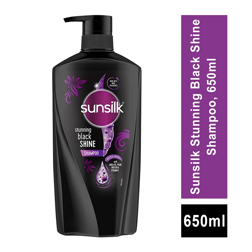 Sunsilk Stunning Black Shine Shampoo 650 ml