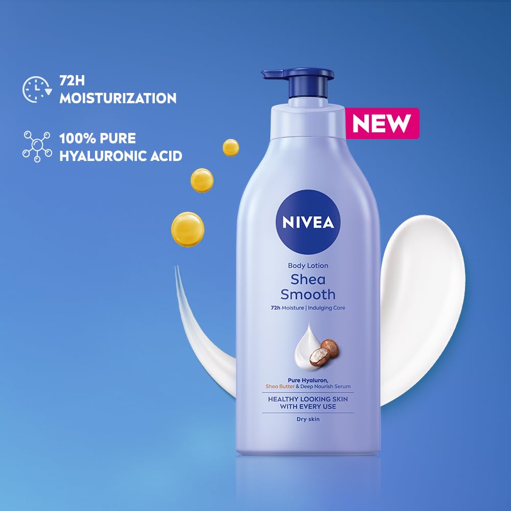 Nivea Body Milk Shea Smooth Body Lotion 400 ml