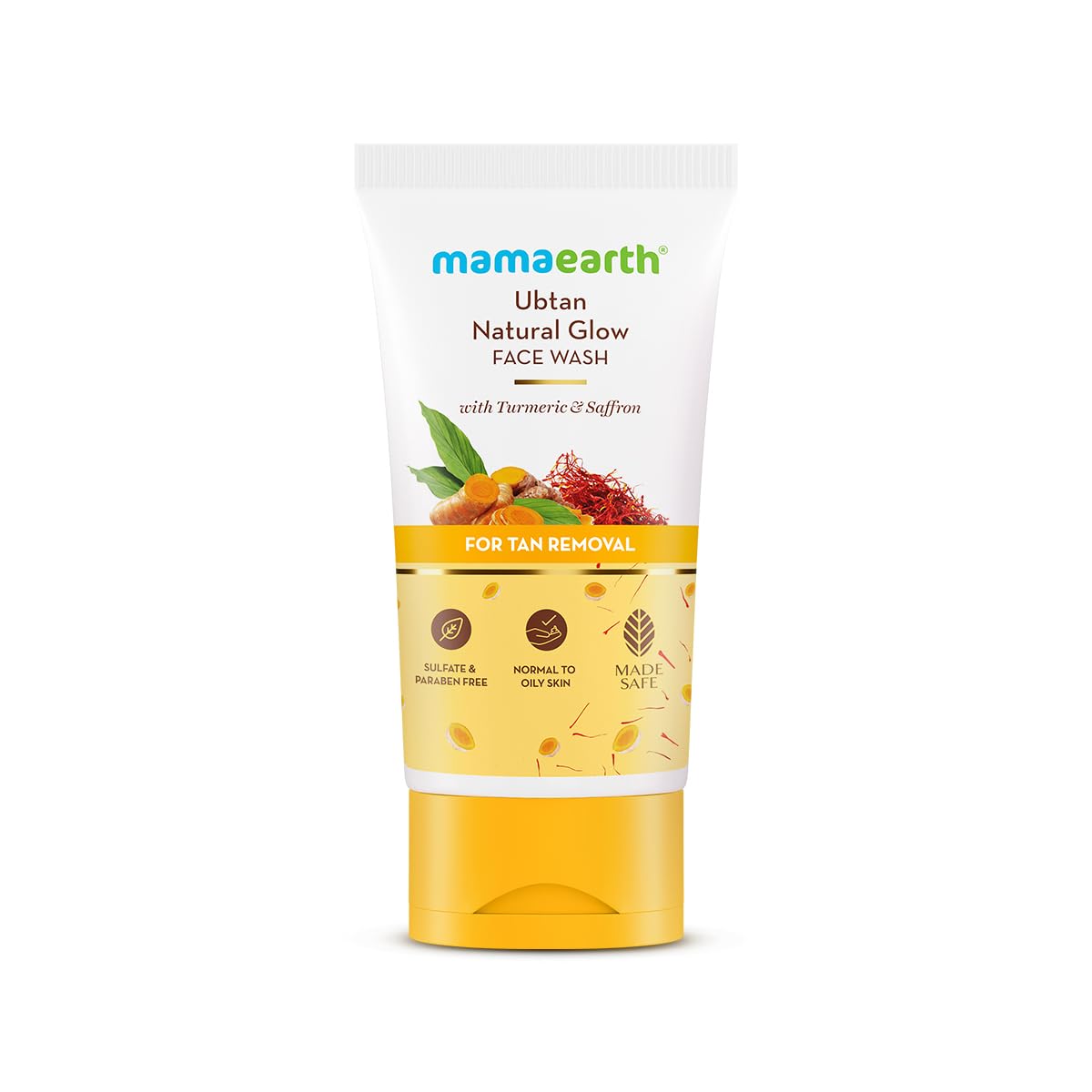 Mamaearth Ubtan Face Wash For Tan Removal 150 ml
