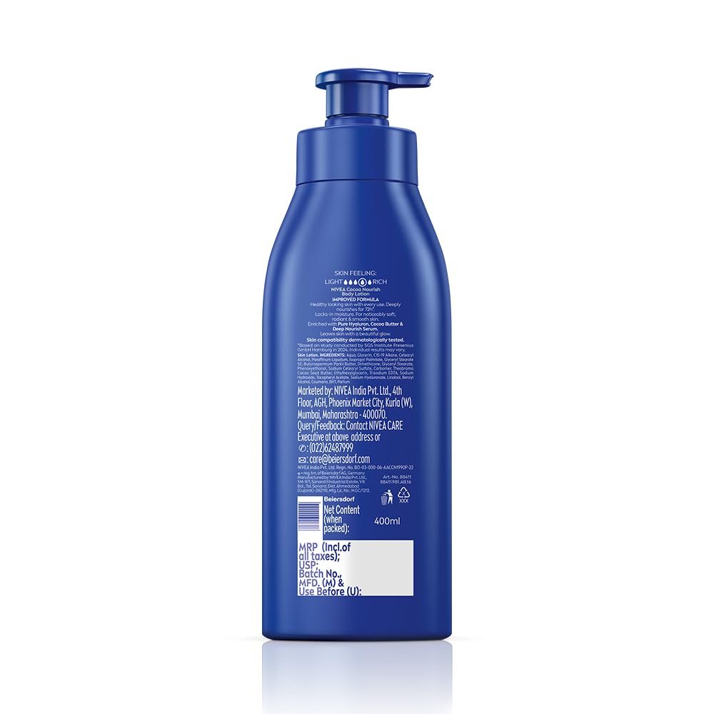 Nivea Cocoa Nourish Body Lotion 400 ml