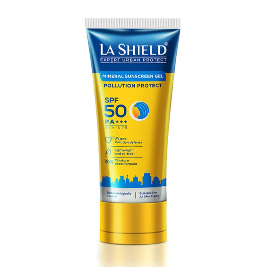 La Shield Pollution Protect Mineral Sunscreen Gel SPF 50 50g