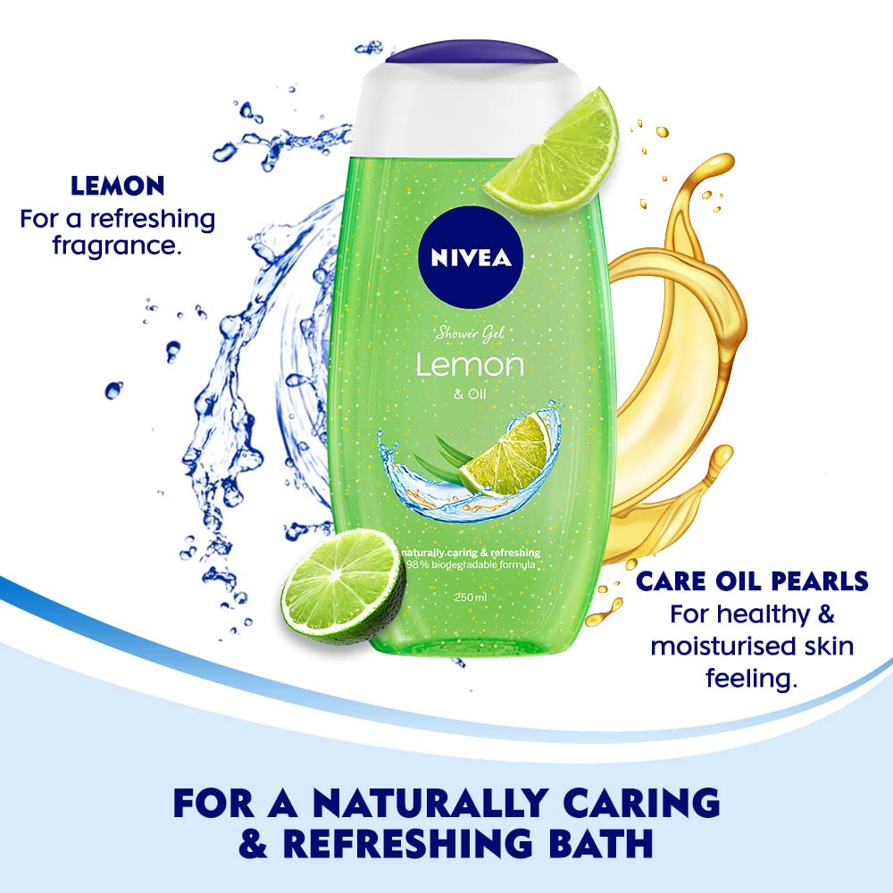 Nivea Lemon & Oil Shower Gel 250 ml