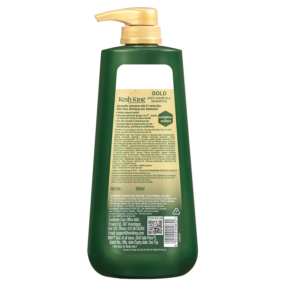 Emami Kesh King Anti-Hairfall Shampoo 600 ml