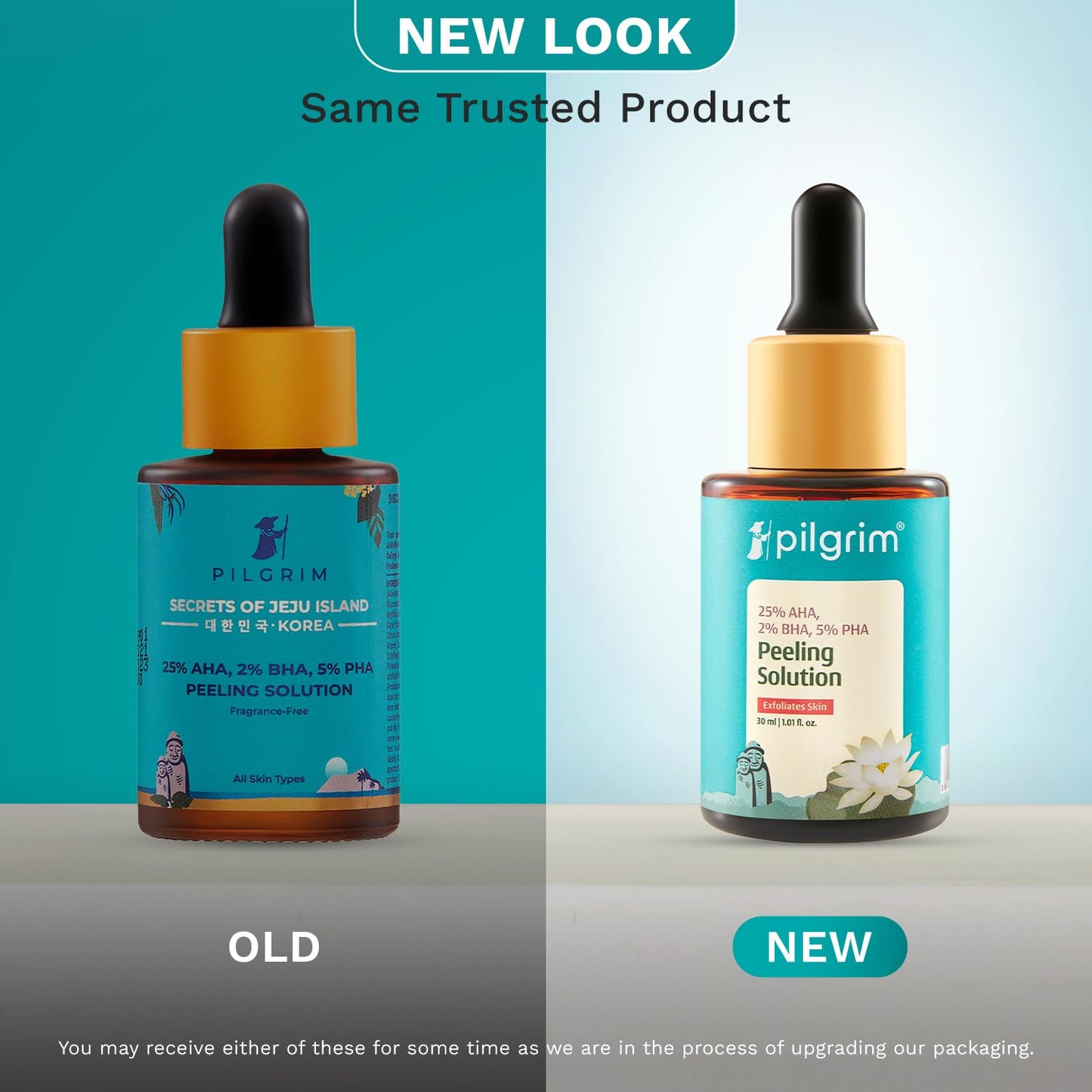 Pilgrim 25% AHA 2% BHA 5% PHA Peeling Solution 30 ml