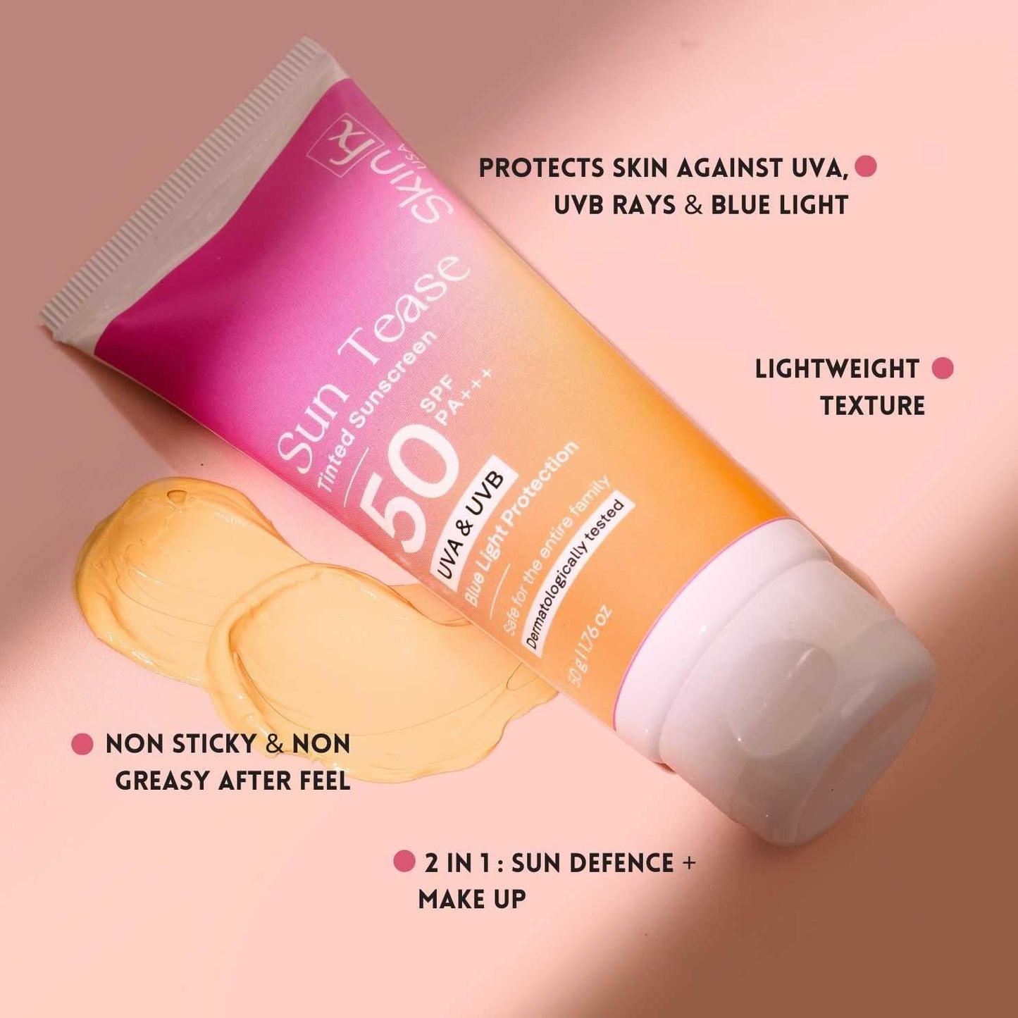 Skin Fx Sun Tease Tinted Sunscreen SPF 50 50 g