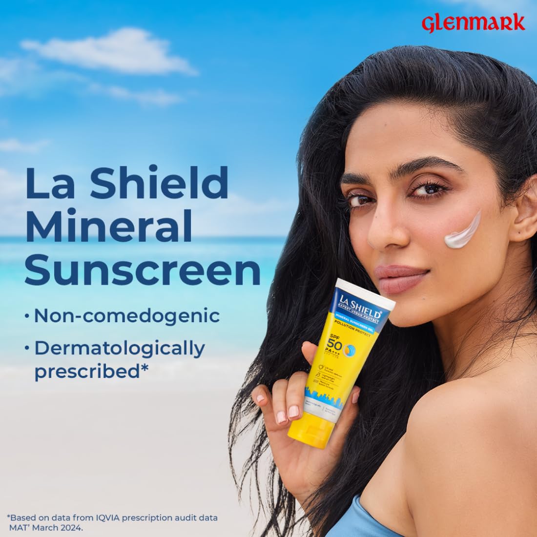 La Shield Pollution Protect Mineral Sunscreen Gel SPF 50 50g