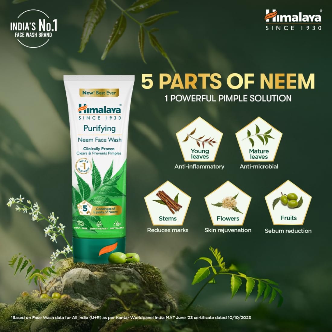 Himalaya Purifying Neem Face Wash 200 ml