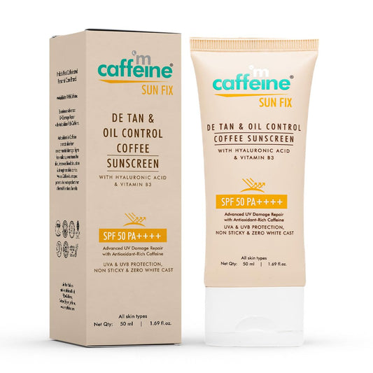 mCaffeine Coffee Sunscreen Lotion SPF 50 50 ml