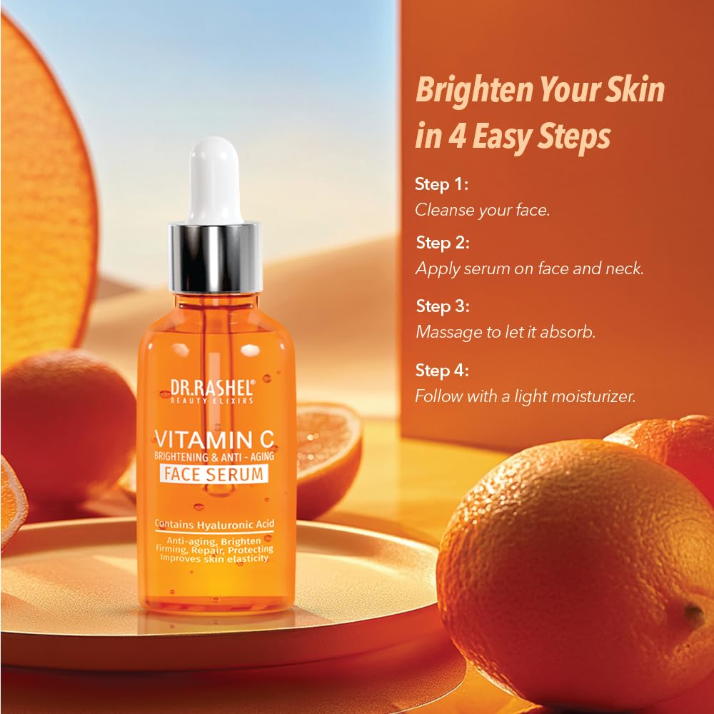 Dr Rashel Vitamin C Brightening & Anti Aging Face Serum 30 ml