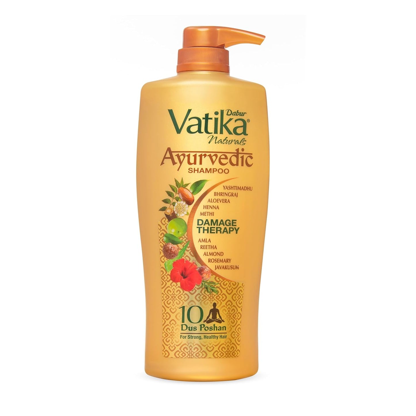 Dabur Vatika Ayurvedic Shampoo 640 ml